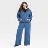 Women's Sandwash Hooded Zip-Up Sweatshirt - A New Day™ - 3 of 3