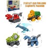MaseiKar 5 Pack Take Apart Dinosaur Set with Electric Drill, Construction Building Toy for Boys, Ideal Xmas Birthday Gift - 4 of 4