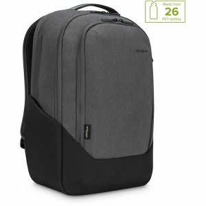 Targus 15.6” Cypress Hero Backpack with EcoSmart®, Lt Grey - 1 of 4