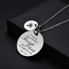 Christian Cross Necklace for Women - Bible Verse Pendant, Faith Jewelry Gift - 2 of 4