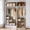 Cube Storage Organizer, Set of 16 Plastic Cubes, Cube Shelf, Book Shelf, Closet Organizers and Storage, Room Organization, 12.2 x 48.4 x 48.4 Inches - 4 of 4