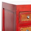 Bohemian Wood Cabinet Red - Olivia & May - 4 of 4