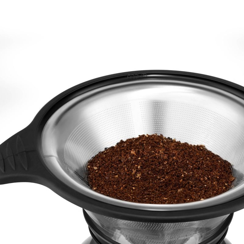 Bodum 8 cup Pour Over Reusable Stainless Steel Coffee Filter, 2 of 7