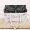 Stripes Storage Bag Tote Caddy Polyester - 3 of 3