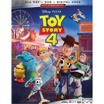 Toy Story 4 (Blu-Ray + DVD + Digital 