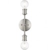 Livex Lighting Lansdale 2 - Light Vanity in  Brushed Nickel - 4 of 4