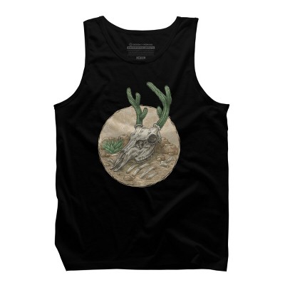 Men's Design By Humans Deer Cactus 2 By kelelowor Tank Top