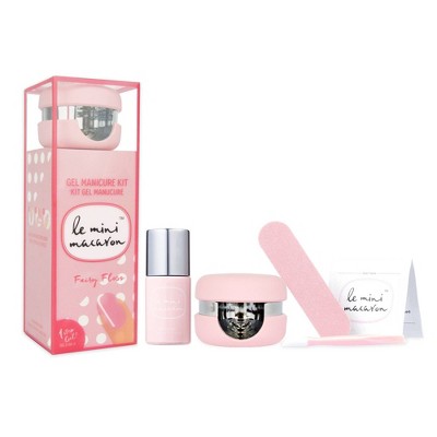 Le Mini Macaron Mini Gel Nail Polish Kit - Fairy Floss - 4ct