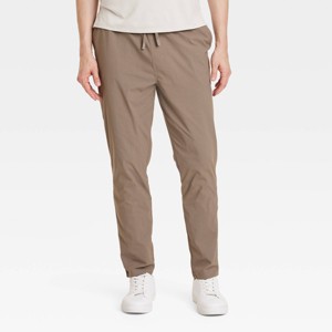 Brown Wide Leg Linen Pants 4157