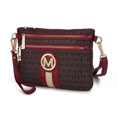 MKF Collection Tarren Signature Crossbody/ Wristlet by Mia K