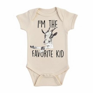 Goat Kid Newborn Baby Onesie® Bodysuit GS1 - 1 of 4