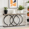 Hommoo 55 inch Console Table - 3 of 4