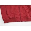 Spruce Fashion Oversized Zeno Quilted Jacquard Zip-Up Hoodie - 4 of 4