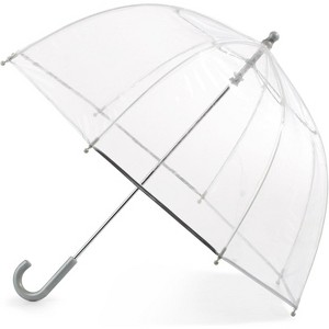 totes Kids Clear Bubble Umbrella with Dome Canopy Clear 38" - 1 of 1