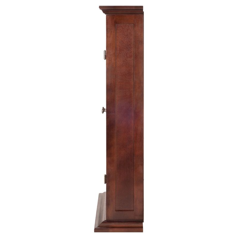 Dvd-Cd Cabinet - Antique Walnut - Winsome, 5 of 8