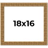 PosterPalooza | Sculpted Black Picture Frame - UV Acrylic, Backing Board, Hanging Hardware Included - 2 of 4