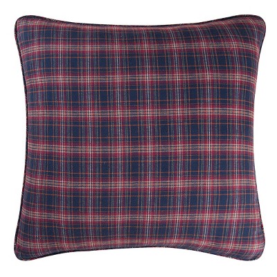C&F Home 26" x 26" Gibson Plaid Cotton Euro Sham - Machine Washable