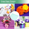 Unique Bargains Durable Soft Flexible Colorful Crepe Paper Variety of Colors 2 Pcs - 4 of 4