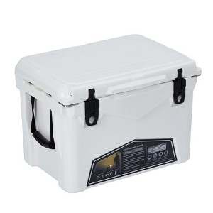 20 Quart Portable Ice Cooler, Insulated Ice Chest Box with Cup Holder, Fish Ruler, Bottle Opener, Portable Leakproof Hard Cooler for Camping, Picnic - 1 of 4