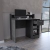 XIYUYEU Home Office Desk Modern Corner Writing Desk with Storage Drawer for Office and Study - 2 of 4
