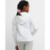 Hanes EcoSmart Girls' Full-Zip Hoodie - 2 of 4