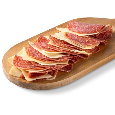 Uncured Genoa Salami and Provolone Cheese Tray - 6oz - Good & Gather™