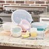 The Lakeside Collection Sets of 6 Reusable Food Stretch Lids - image 2 of 2