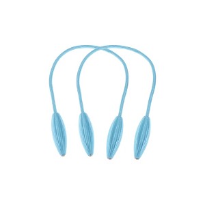 Unique Bargains Twist Design Curtain Tie Polyester Metal 2 Pcs - 1 of 4