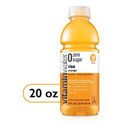 vitaminwater zero rise orange - 20 fl oz Bottle - image 1 of 4