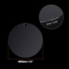 Unique Bargains Acrylic Round Clear Transparent Key Tags Disc with Hole - 2 of 4