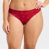 Women's Invisible Edge Thong Underwear - Auden™ - 4 of 4