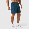 Anna-Kaci Active Men's Printed Athletic Shorts with Elastic Waistband and Side Pockets - 3 of 4