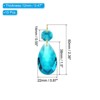 Unique Bargains Crystal Pendants Teardrop Beads for DIY Lamp Arts Crafts Decoration 10 Pcs - 2 of 4