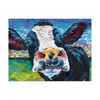 Trademark Fine Art -Carolee Vitaletti 'Curious Cow Ii' Canvas Art - 2 of 4