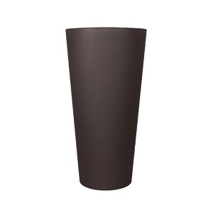 Tusco Products Cosmopolitan Round Plastic Garden Planter - 1 of 3