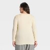 Women's Slim Fit Long Sleeve Top - A New Day™ - 2 of 3