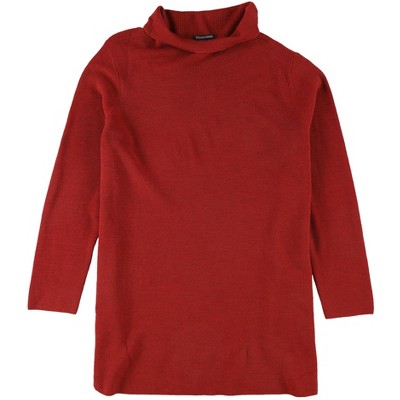 Eileen Fisher Womens Solid Tunic Sweater