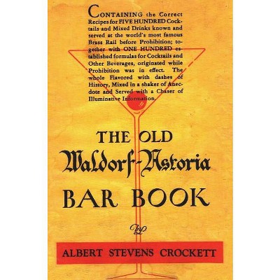 The Bartender's Book: Being a History of Sundry Alcoholic Potations,  Libations, and Mixtures together with recipes and tables to make everyman a  proficient practitioner of the noble art of mixology