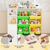Kids Toy Storage Organizer with 8 Multi-Color Plastic Bins Perfect Toy Storage Solution Kid Bookshelf and Toy Storage for Study Room, Kids Room - 4 of 4