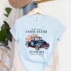 Simply Sage Market Farm Fresh Flowers Truck Garment Dyed Tee - 3 of 4