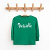 The Juniper Shop Believe Christmas Toddler Long Sleeve Tee - 2 of 3