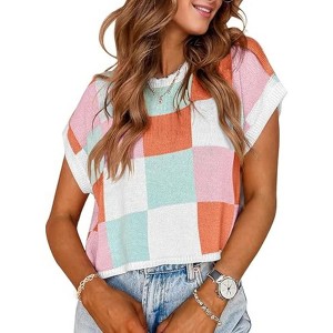 LEVEN SIXTEEN Women'S Summer Crop Top - 1 of 3