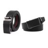 Braveman | Men's Sliding Buckle Adjustable Leather Ratchet Belt - 3 of 3