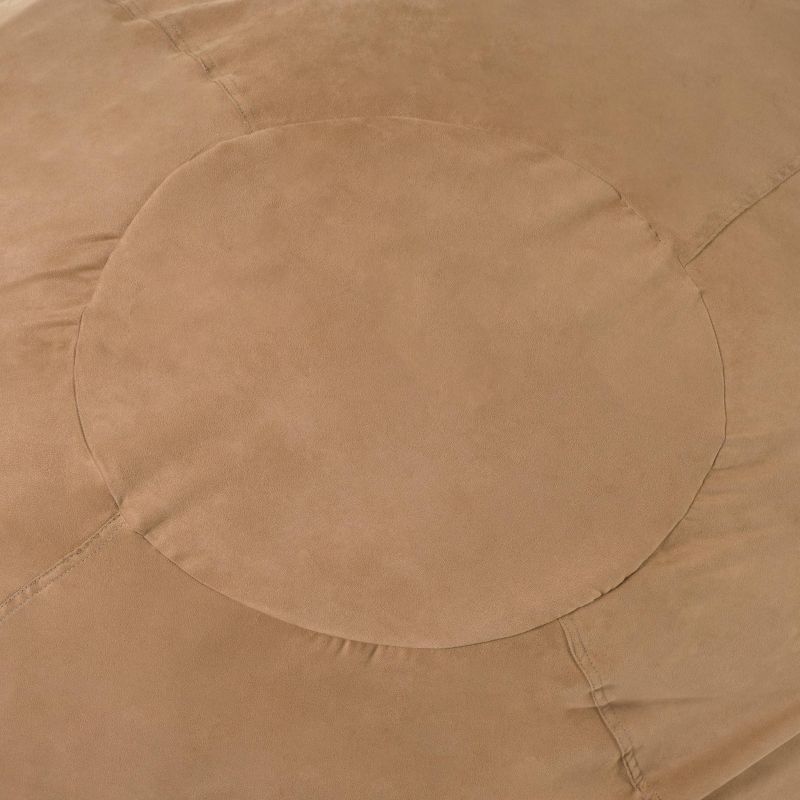 Madison Faux Suede Beanbag 5' - Christopher Knight Home, 3 of 7
