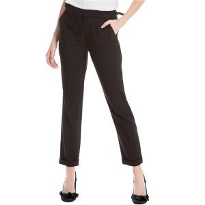 Max Studio London Womens Buckle Casual Trouser Pants - 1 of 1