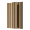 Hrinhom 2Pcs Wall Panels,45.3"X23.6" Wood Look Acoustic Slat Wall Paneling,Sound proof 3D Wall Panels - 4 of 4