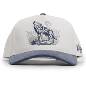 Waggle Adult Cotton Baseball Hat - Alpha Corduroy Brim - 1 of 4