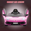 Licensed Lamborghini Kids Electric Car - 12v Ride-on with Parent Remote, 2-Speed Modes, Engine Sounds & LED Lights | Auto Doors for Boys & Girls - 3 of 4