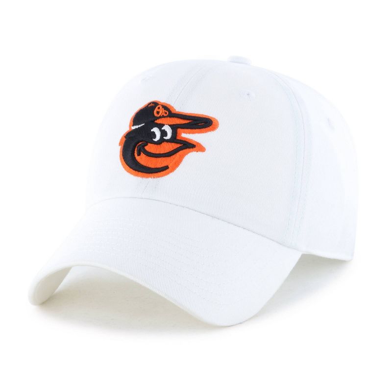 MLB Baltimore Orioles White Clean Up Hat, 1 of 3