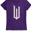 Women's - Wicked - A Story Of Two Halves Short Sleeve Graphic T-Shirt - 3 of 3